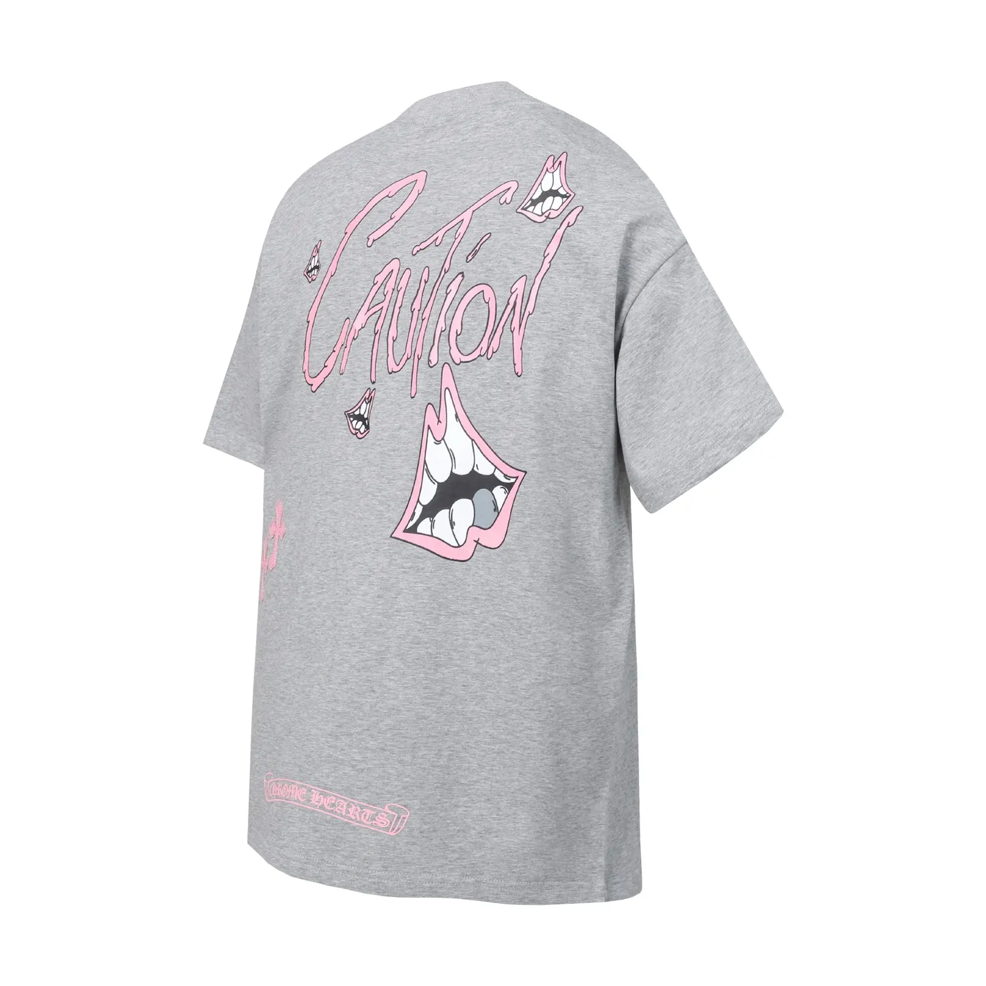 P160 Chrome Hearts CH Chrome Hearts Heavy Industry lip graffiti leather cross ✝️Short-sleeved T-shirt Use imported Tajima machine embroidery Correctly configured Black 2025 Chrome Hearts nylon bag authentic packaging 260 grams of custom-dyed double yarn cotton Large version Loose and stylish Differentiation from low version slim and long version The upper body pulls the hips 100% commitment: top quality Do not make fast food The highest version on the market Top quality - different from the ordinary versions on the market If you care about quality, you should also respect the price. Absolutely 0 after-sales service and 0 return rate so far. It’s hard not to love the style - 260g custom-dyed double yarn fabric - Correct high-density main mark, washed tag, hand-sewn
